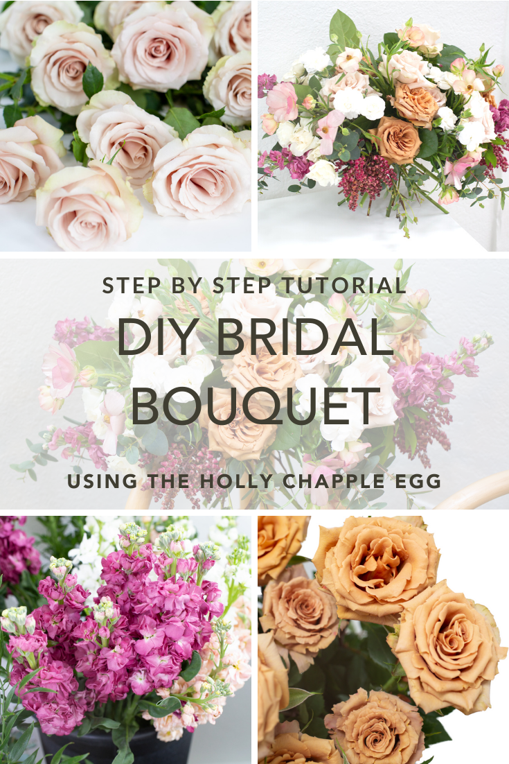 DIY Bridal Bouquet - Holly Chapel Egg