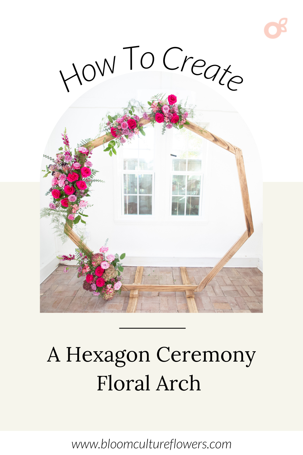 Diy hexagon wedding arch 60 photos - Astyledwedding.com