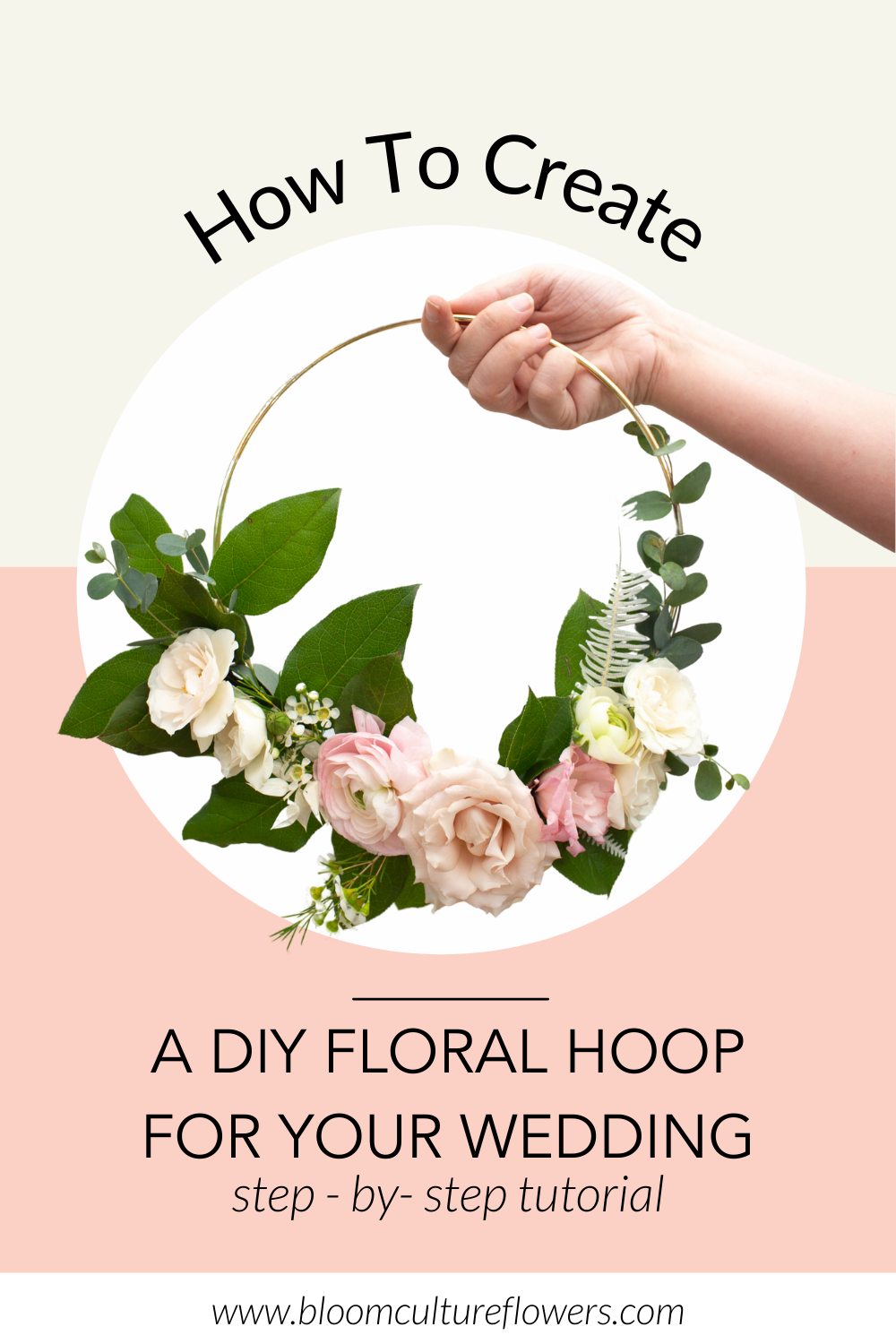 DIY Floral Hoop