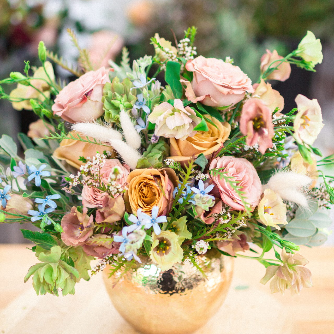 DIY Bridal Bouquet - Vase Technique