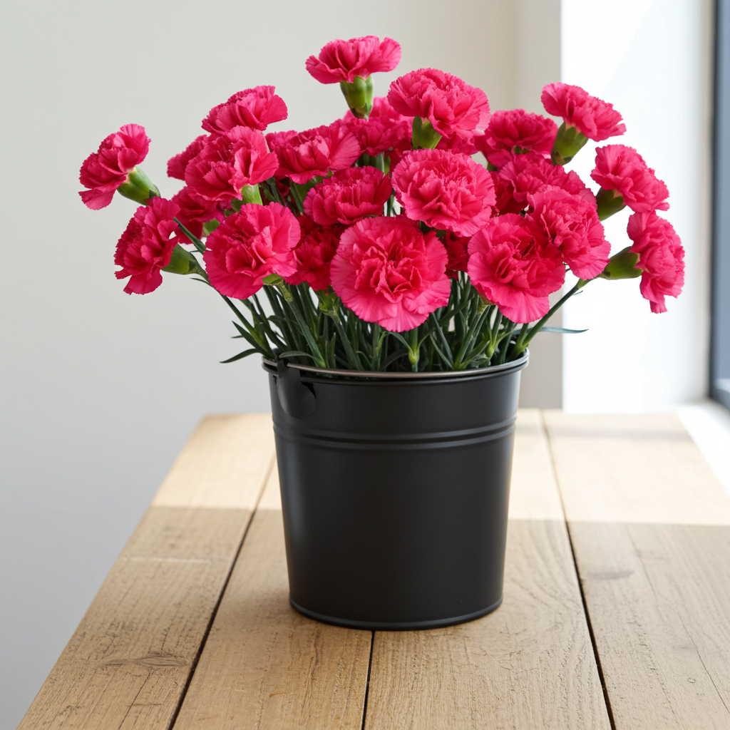 Bulk Deep Pink Carnations for DIY Weddings - Bloom Culture Flowers