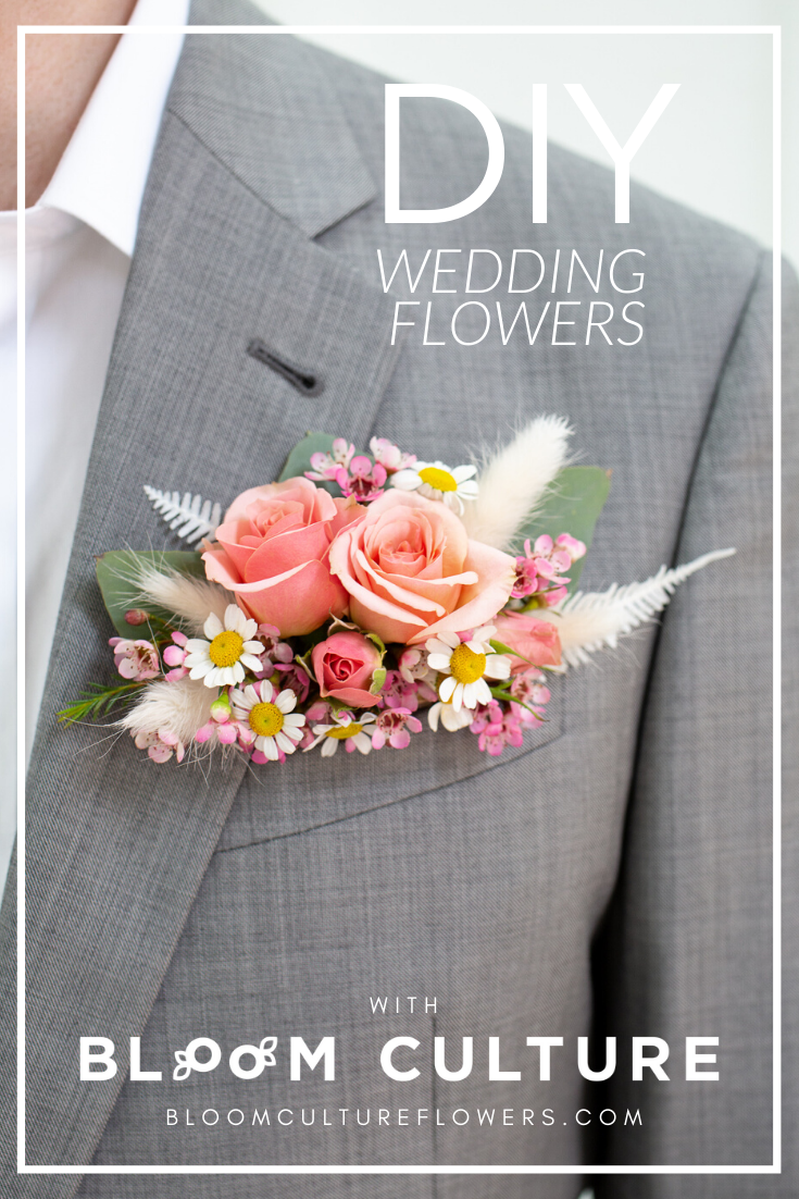 DIY Flower Pocket Square