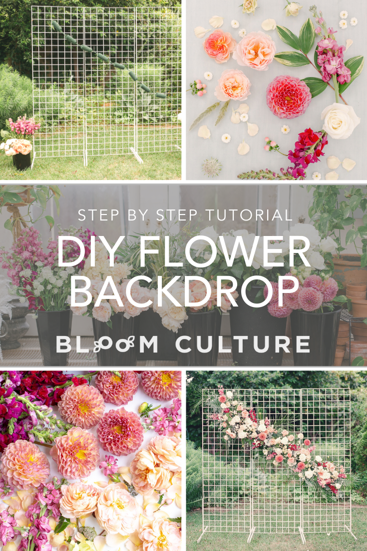 DIY Flower Backdrops