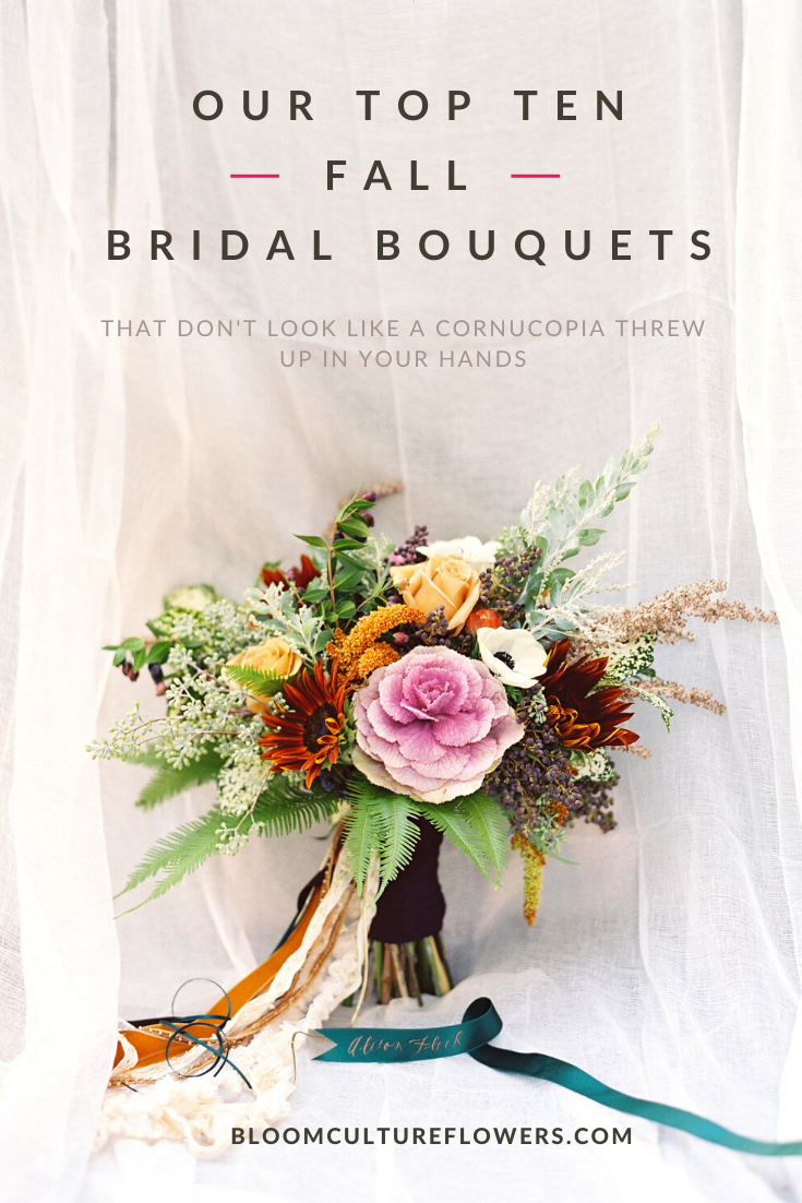 Our 10 Favorite Fall Bouquets!