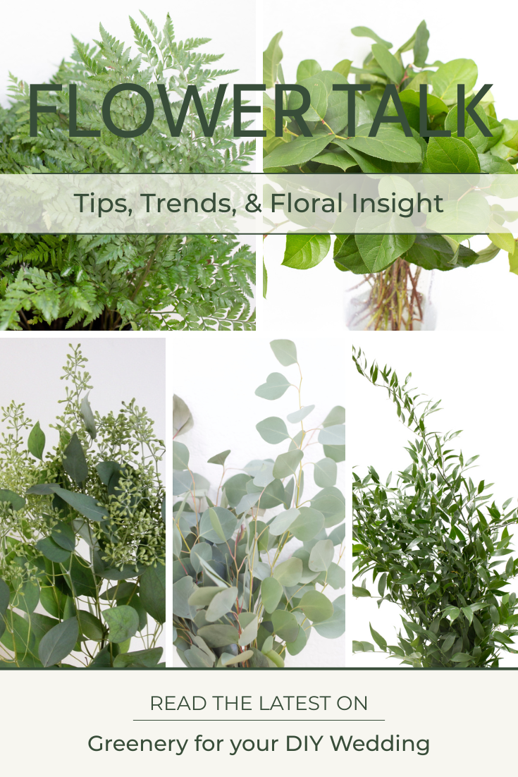 Top 10 Types of Greenery to Use for Your DIY Wedding Flowers