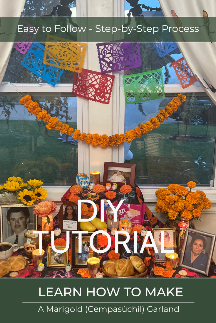 How to Make Marigold (Cempasúchil) Garland para Dia de Muertos | DIY Wedding Flowers