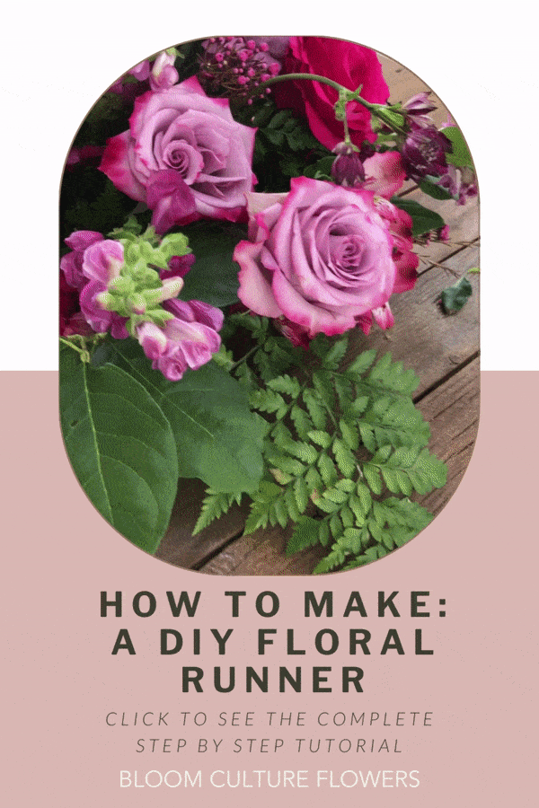 DIY Rectangle Centerpiece/runner