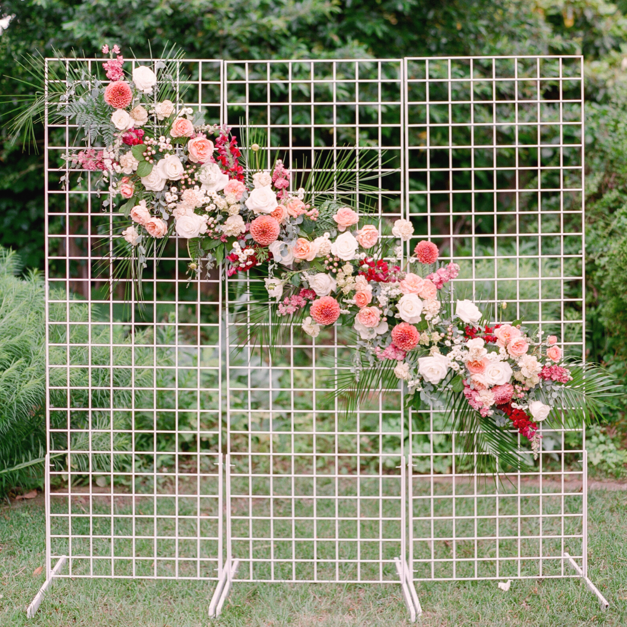 DIY Flower Backdrop