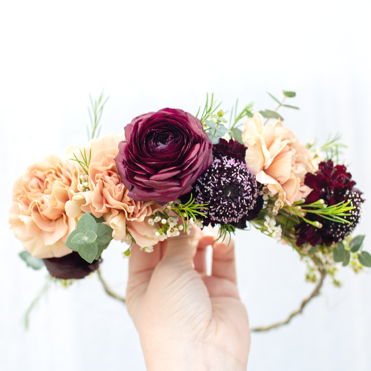 DIY Flower Crown - Partial – Bloom Culture Flowers