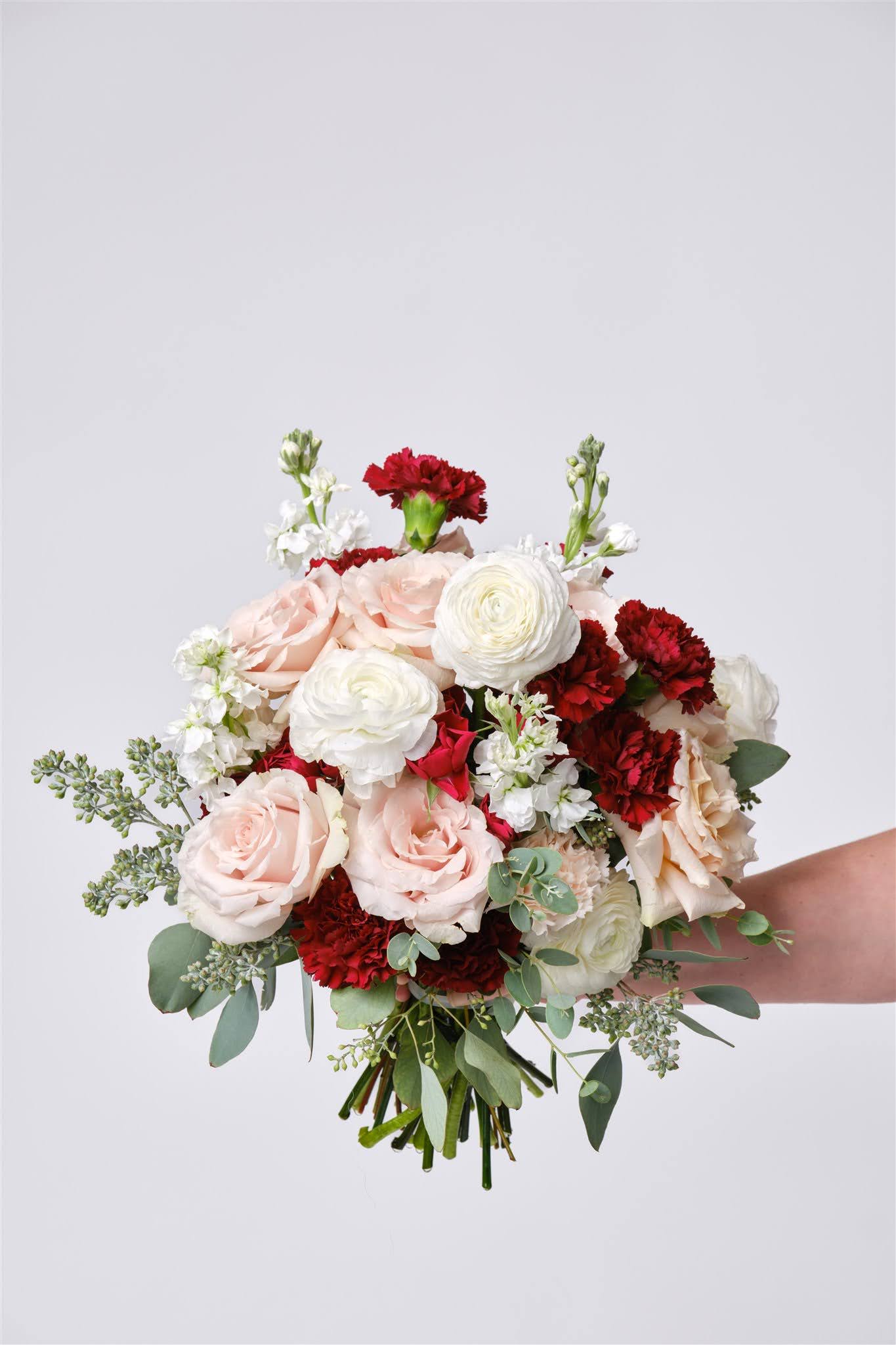 ☆Burgundy bouquet断捨離中ページ★２個入★リース＆アレンジ ☆Burgundy bouquet断捨離中様専用ページ☆2個入☆リース