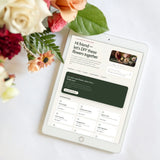 DIY Wedding Flower Planner