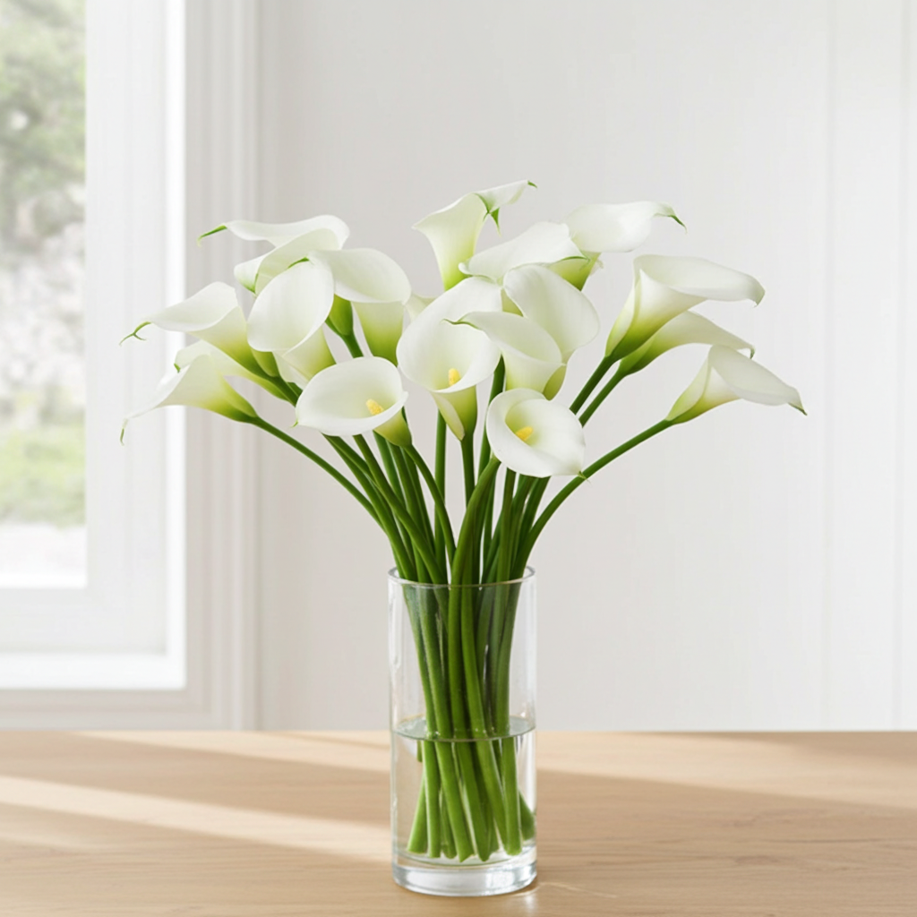 Mini Calla Bulk White Mini Calla Lilies for DIY Weddings - Bloom Culture Flowers